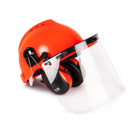 Forestry Safety Helmet and Hearing Protection System